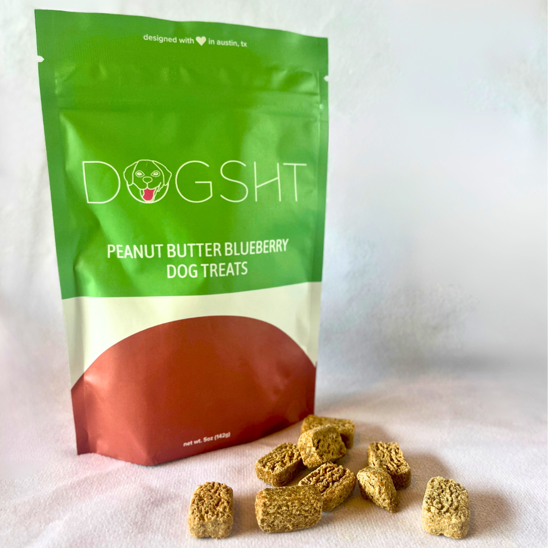 DOGSHT Peanut Butter and Blueberry Treats