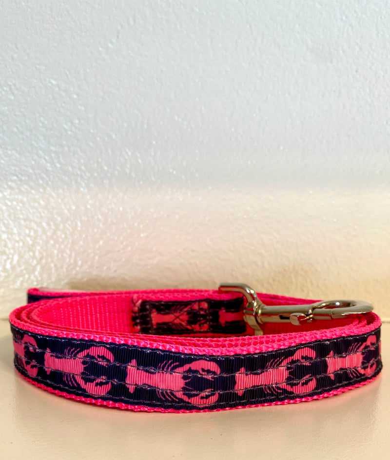 Pink Lobster Leash