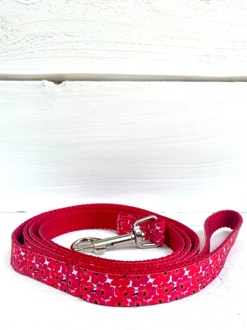 Red Poppy Leash