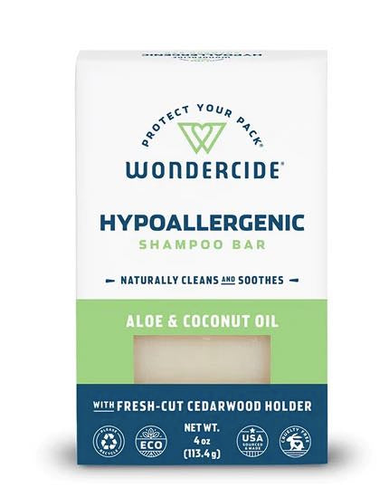 Hypoallergenic Shampoo Bar for Dogs + Cats with Aloe & Coconut Oil